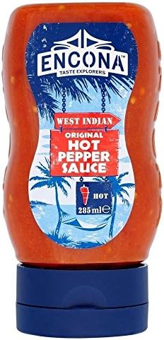 Encona Original Hot Pepper Sauce (285ml) - Pack of 6