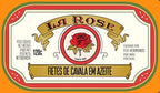 La Rose from Portugal - Gourmet Canned Mackerel Fillet in Olive Oil - 4.23oz / 120gr (Pack of 5 cans)