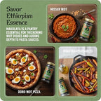 Brundo Ethiopian Spice Company | Makulaya | Authentic Ethiopian Sautee Spice Blend & All Natural East African Seasoning (2 oz) | NON GMO | No Preservatives | Made and Imported from Ethiopia |