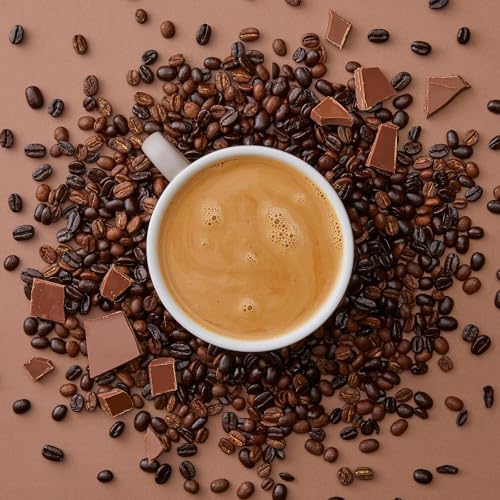 Chocolate Mocha Hot Chocolate Flakes - Rich Gourmet Drinking Chocolate with Real Coffee Flavor - Luxury European Style Hot Cocoa Mix – Hotel Chocolat