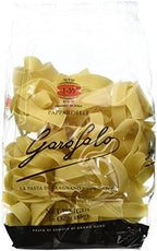 Garofalo - Premium Durum Wheat Semolina Pappardelle Pasta, Italian Made, Bronze-Drawn, Al-Dente, One-Ingredient Pasta (4 pack)