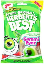 Herbert's Best Gummi Eyez | Gummy Eyes Gummy Candy with Fruity Liquid Center | Fun-Filled Flavors Fat Free Gluten Free Nut Free