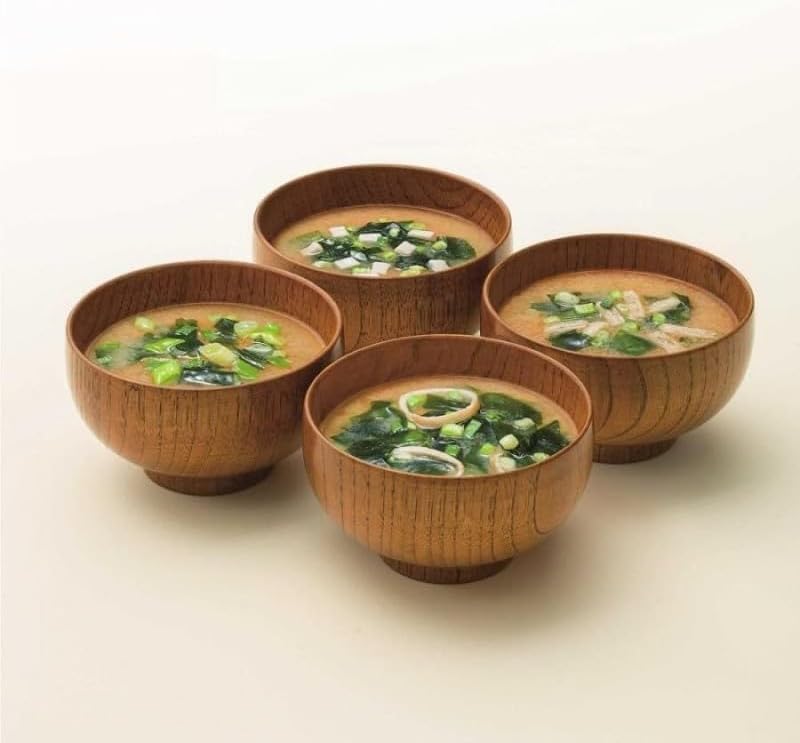 Marukome Instant Miso Soup Packets Value Pack Low Salt Type 72 Servings (Wakame/Green onion/Tofu/Deep-fried Tofu x 18each)
