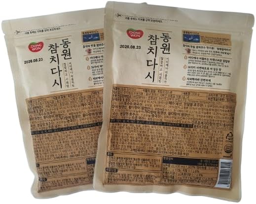 Korean Tuna Dashida 참치 다시다 Premium Tuna Broth Concentrate, Deep Umami Flavor – 300g x 2 Pack Instant Soup Base