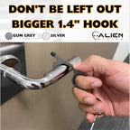 No Touch Door Opener tool 4 Pack - Premium keychain multitool - Hygienic Touch free Keychain tool - Touchscreen stylus, Button pusher, Bottle opener - Great for Employee appreciation gifts