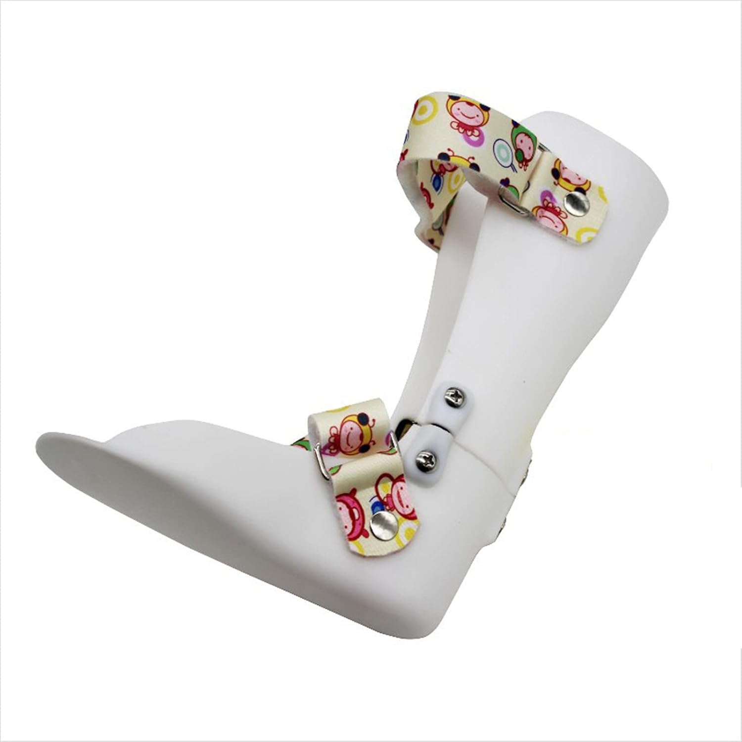 HUANGJUN Children Drop Orthosis Foot Splint ?For Ankle Sprain Fracture Fixation Brace for Varus Correction Foot Support,Pink/left,S, Pink/Right