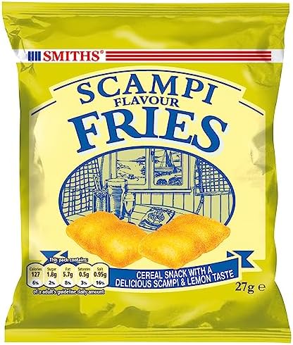 Smiths Pub Card Bundles Bacon Scampi Fries 24 x 24g (48 x Scampi Fries)