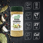 Badia Complete Seasoning, 5.5 oz - Sazon Completa, All-Purpose Spice Blend of Garlic, Onion, Salt, Pepper, Herbs & Spices - Savory Signature Blend
