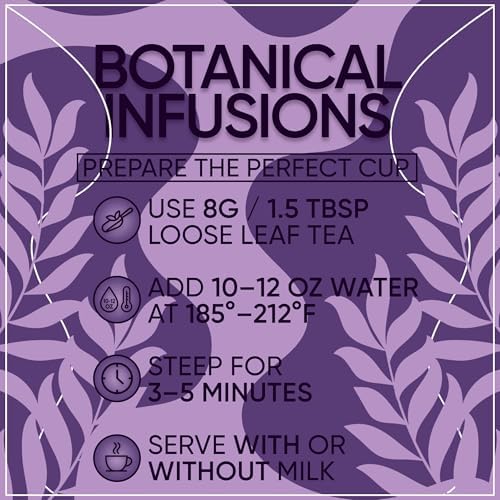 Organic Earl Grey Loose Leaf Black Tea | USDA Organic Bergamot Black Tea | Premium Full Leaf | 1 lb Bulk Bag (16 oz) | Smooth Citrus Aroma | Hot or Iced | Non-GMO