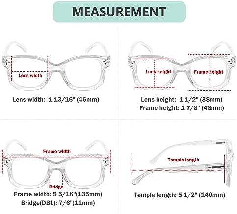 Eyekepper Transition Photochromic Reading Glasses Women Transparent