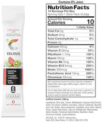 CELSIUS On The Go Kiwi Guava Lime, Sugar Free Energy Drink Mix (14 Sticks per Pack)