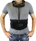 TLSO Thoracic Full Back Brace - Treat Kyphosis, Osteoporosis, Compression Fractures, Upper Spine Injuries, and Pre or Post Surgery with This Hard Lumbar Support for Men and Women (Large)