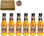 Baron West Indian Hot Sauce 14oz (397g) 6-Pack – Product of St. Lucia – Curated & Packaged by ODatzGood