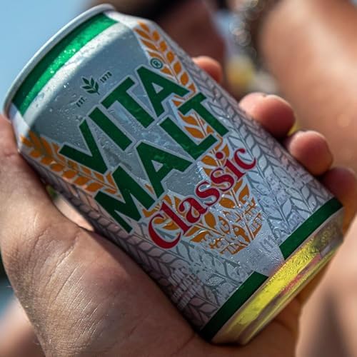 Vitamalt Ginger, Non-Alcoholic Malt Drink, 11.2 Oz Can (Pack of 12)