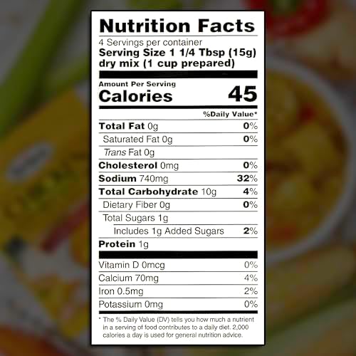 Grace Chicken Flavored Soup Mix 2.12oz - 6 Pack - Jamaican Country Style Seasoned Chicken Soup Mix - Packaged Dry Soup Mix Packets