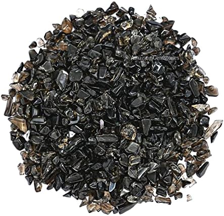 Smoky Quartz Crystal Aquarium Gravel - Rocks, Tumbled Stone and Tiny Crystals for Decoration (Natural AAA Grade Gemstones) (1000+ carat)