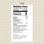 Finest Call Premium Lime Juice Drink Mix, 1 Liter Bottle (33.8 Fl Oz), Pack of 6