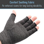 Heelbo Arthritis Compression Gloves for Pain Relief, Reduces Swelling & Stiffness, FSA & HSA Eligible, Fits Men & Women, Joint Pain Relief, Small