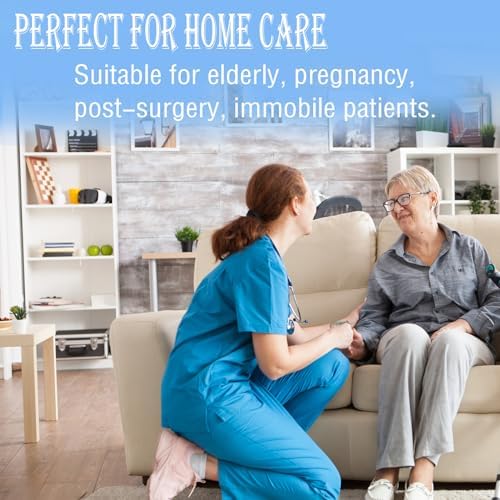 Bedpan Liners with Super Absorbent Pads 20 Packs Disposable Commode Liners Bed Pan Liners with Pulling String, Medical Grade & Universal Fit Bedside Commode Liners for Elderly Women Men Home Nursing
