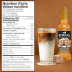 Syruvia Coffee Syrup, English Toffee Flavored Syrup for Drinks, Lattes, and Desserts – 25.4 fl oz