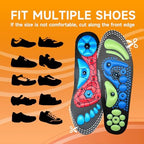 Orthopedic Acupressure Massage Insoles for Men and Women - Helps Promote Blood Circulation and Relieve Fatigue Orthopedic Acupoint Massage Insoles with Magnetic Technology, Feet and Arch Support