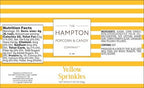 Yellow Sprinkles Jimmies 3.17 oz, Sprinkles For Cake Decorating, Cake Sprinkles, Sprinkles For Baking, Ice Cream & More, The Hampton Candy Company
