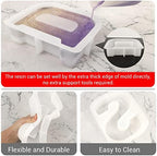 Gartful 7 Inch Large Letter Molds for Resin, 3D S Capital Alphabet Epoxy Resin Mold, A to Z Thick Resin Letter Molds for Making Letters, Word Sign Art, DIY Crafts, Making Cake, Party Home Decor