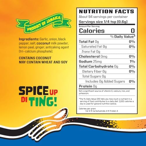 Spur Tree Steam Fish Seasoning – Dried Spices Mix to Experience Authentic Jamaican Cuisine – All-in-one Seasoning Blend (6 Oz)
