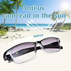 LUFF 4pairs Reading Glasses Lightweight Computer Eyeglasses
