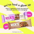NICKS Keto Nut Bar Almond Chocolate, Keto Nut Snack for Sports, Hiking & Outdoor Activities, 1G sugar, 3G net carbs, healthy snack (pack of 12) 40.0 grams