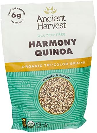 ANCIENT HARVEST Organic Tri Color Harmony Quinoa Blend, 23 OZ