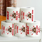 40th Birthday Gifts for Women Men, Happy Prank Toilet Paper, Novelty Gag Gifts 40th Birthday Decorations, Funny Toilet Tissues Bulk Toilet Rolls, Presents for Female Male 40th Birthday, 3 Layers