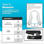 BraceAbility Hip Support Groin Brace - Hamstring Compression Wrap for Sciatica Pain Relief, Labral Tear, Thigh, Groin Pull - Sciatica Hip Brace for Men or Women (One Size)