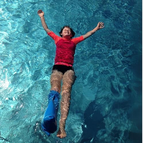 BLOCCS 100% Waterproof Cast Covers for Shower Leg Kids- Swim Cover, Cast Bag for Bath. Durable Cast Sleeve for Swimming - #CL78-M - Child Leg - (Medium)