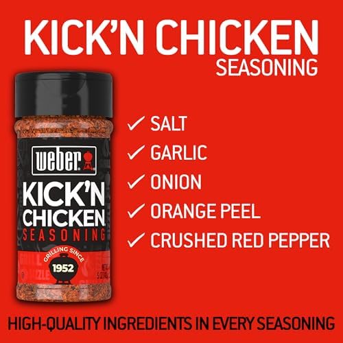 Weber Kick'n Chicken Seasoning, 5 oz