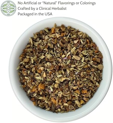 Organic Easy Digest Tea 4 oz. (113g), USDA Certified Organic Digestive Tea for Stomach Ease Tummy and Gut Health, Gas Digestion Relief, Bloating and Belly Comfort, Loose Leaf