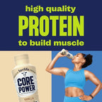 Core Power Protein Shake, Vanilla, 26g Bottle, 14oz, 12 Pack
