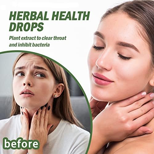 Dendrobium & Mullein Extract - Powerful Lung Support, Clear Breath Dendrobium & Mullein Extract Herbal Drops, Herbal Drops (3pcs)