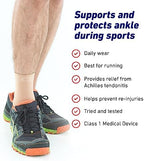 Neo-G Airflow Ankle Compression Sleeve - Sports, Daily Wear - Compression Ankle Brace, Tendonitis Support, Compression Ankle Support for Weak Ankles and Joint Pain - Airflow - S – Beige