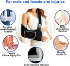 VISKONDA Arm Sling Shoulder Immobilizer-Rotator Cuff Support Brace-Comfortable Medical Sling for Shoulder Injury,Left and Right Arm,Men and Women,for Broken,Dislocated,Fracture,Strain(Large)