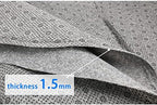 71x39 Inch Non Slip Final Backing Cloth, Vinyl Primary Tufting Cloth Backing Fabric, Non Slip Pad with Plum Blossom Pattern for Carpets Rug Tufting Gun Cushion Punch Needle