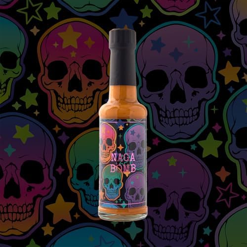 Big Ginger Sauce Co Naga Bomb Hot Sauce Chilli Pepper Sauce Bottle 150ml