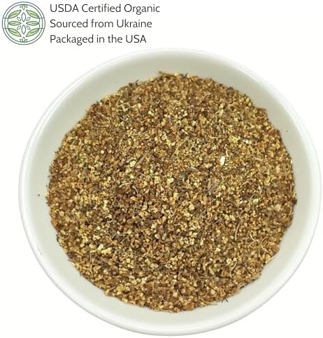 Elanen Naturals Organic Dried Elderflowers 16 oz. (1 lb.), USDA Certified Organic Elder Flower Tea, Flor De Sauco, Whole