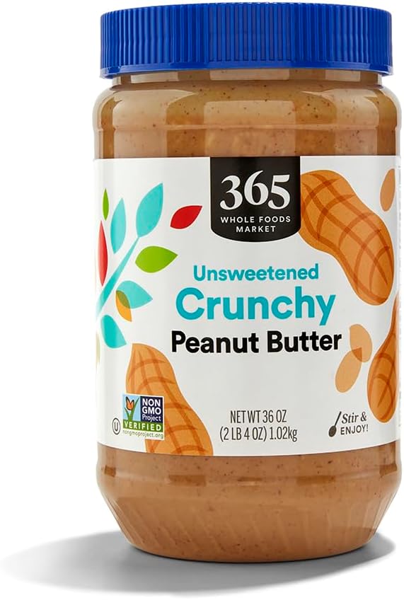365 by Whole Foods Market, Crunchy Peanut Butter With Salt, 36 Ounce