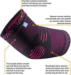 ABYON Compression Elbow Support, 1 Piece Compression Sleeve + 2 Pcs Tennis Elbow Pads for Men Women Pain Relieves Tendonitis, Arthritis, Tennis Elbow, Epicondylitis