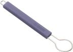 Redecker Silicone Dish Brush Handle, Without Brush Head, Stainless Steel Frame, Fits All Redecker Replacement Heads, 8-1/2-Inches Long, Dark Blue