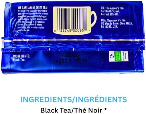 Thompson's Scottish Blend Tea (80 Tea Bags)