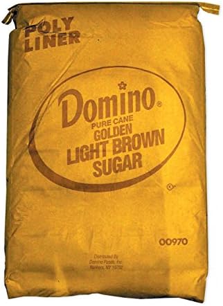 Domino Light Brown Sugar 50lb. Bag