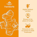 ORGANIC INDIA Turmeric Curcumin Herbal Supplement - Joint Mobility & Immune Support, Healthy Inflammatory Response, Whole Root Supplement, Trikatu, USDA Certified Organic, Non-GMO - 180 Capsules