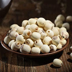 Dried lotus seed 10.58 oz/300g Dessert soup Congee ingredients Peeled lotus seeds White Lotus Seed Dried